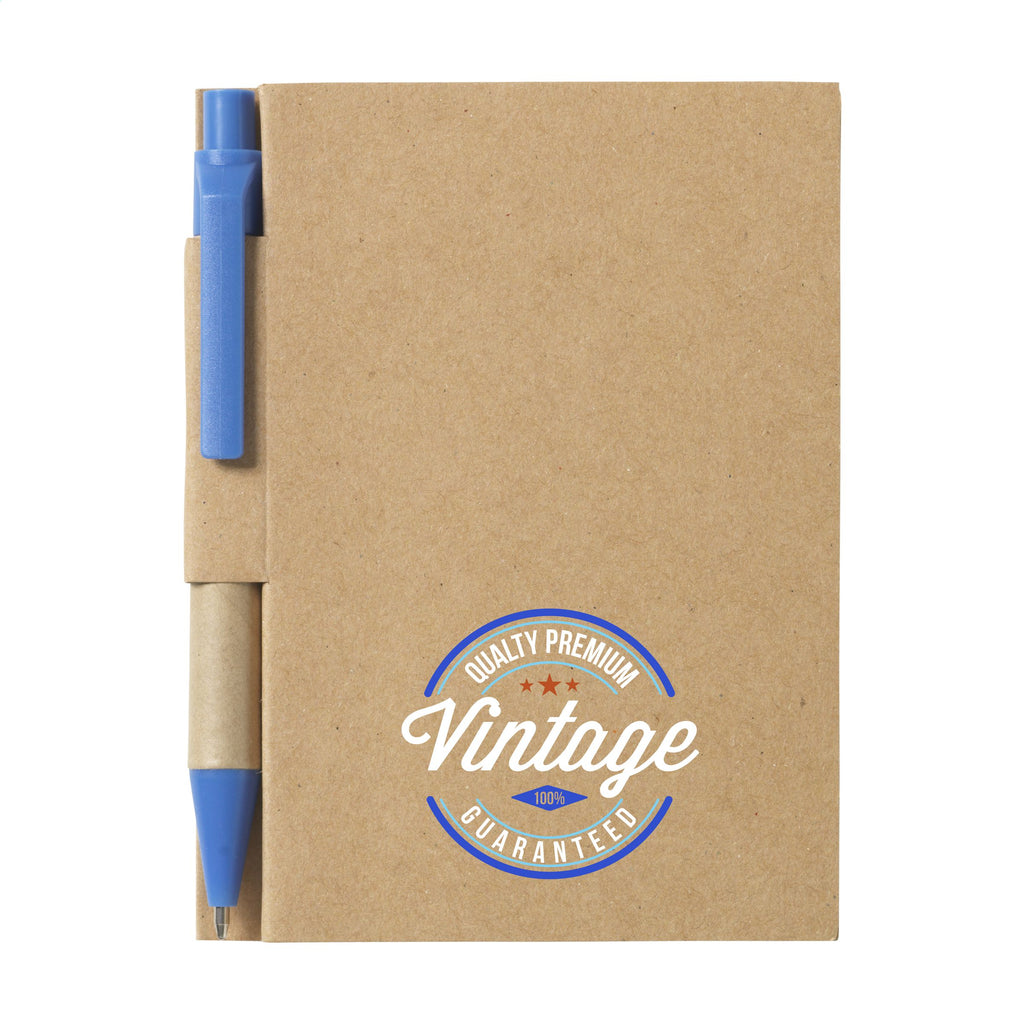 RecycleNote-S Notizbuch - Blau - Produktbild der Notizblöcke Kollektion