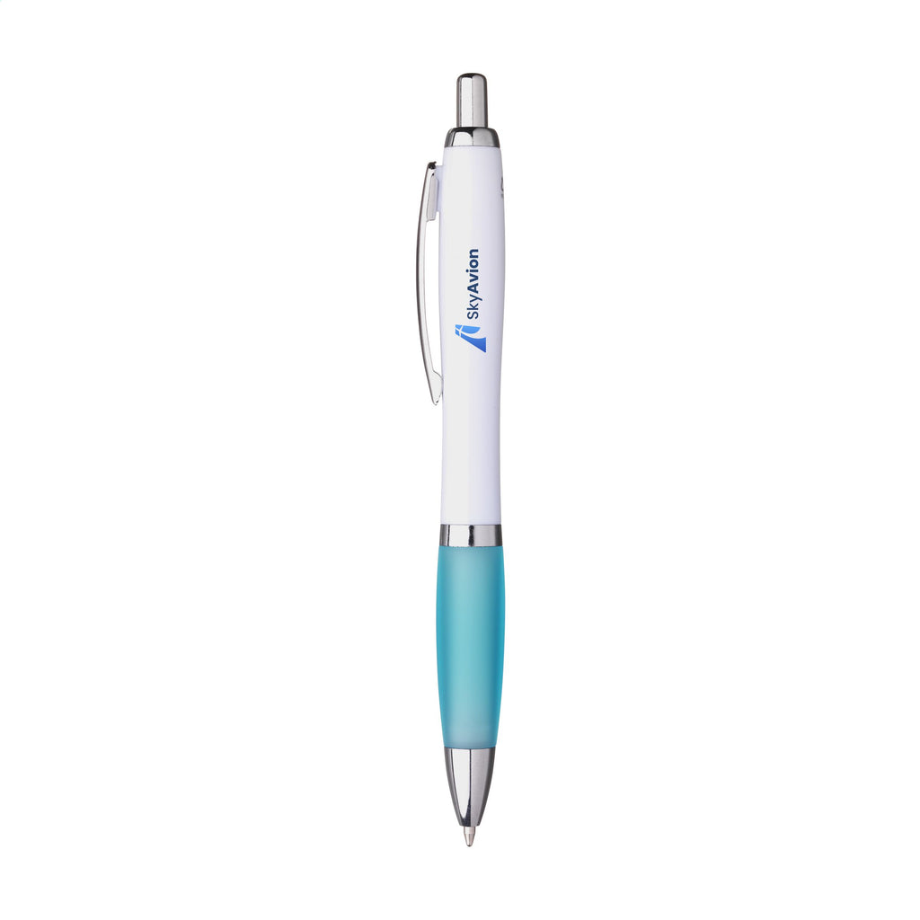 Athos Trans GRS Recycled ABS Kugelschreiber - Hellblau - Produktbild der Werbestifte Kollektion