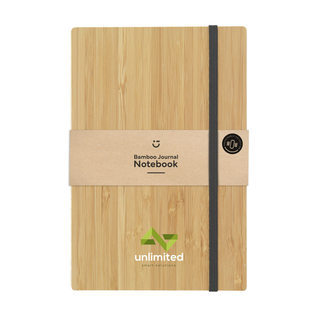 Bamboo Journal Notebook A5 Notizbuch - Natur - Produktbild der Notizblöcke Kollektion