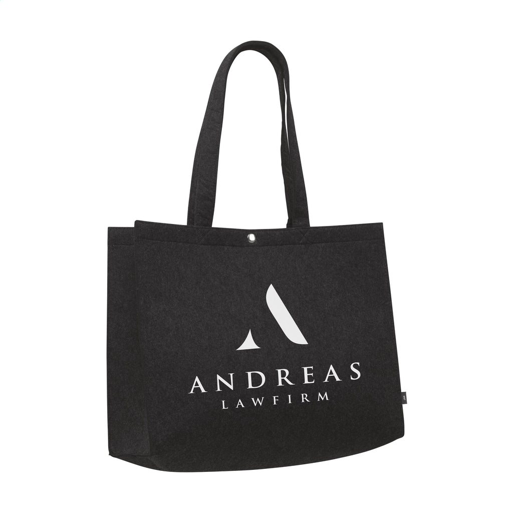Feltro GRS RPET BigShopper Einkaufstasche - Schwarz - Produktbild der Einfache Taschen Kollektion