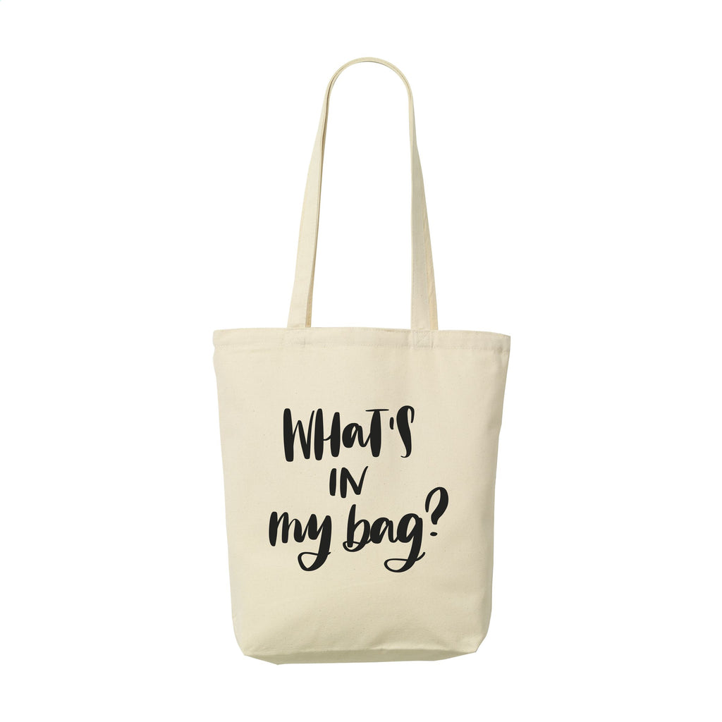 Canvas ShoppyBag lange Henkel (270 g/m²) Tasche - Ecru - Produktbild der Einfache Taschen Kollektion