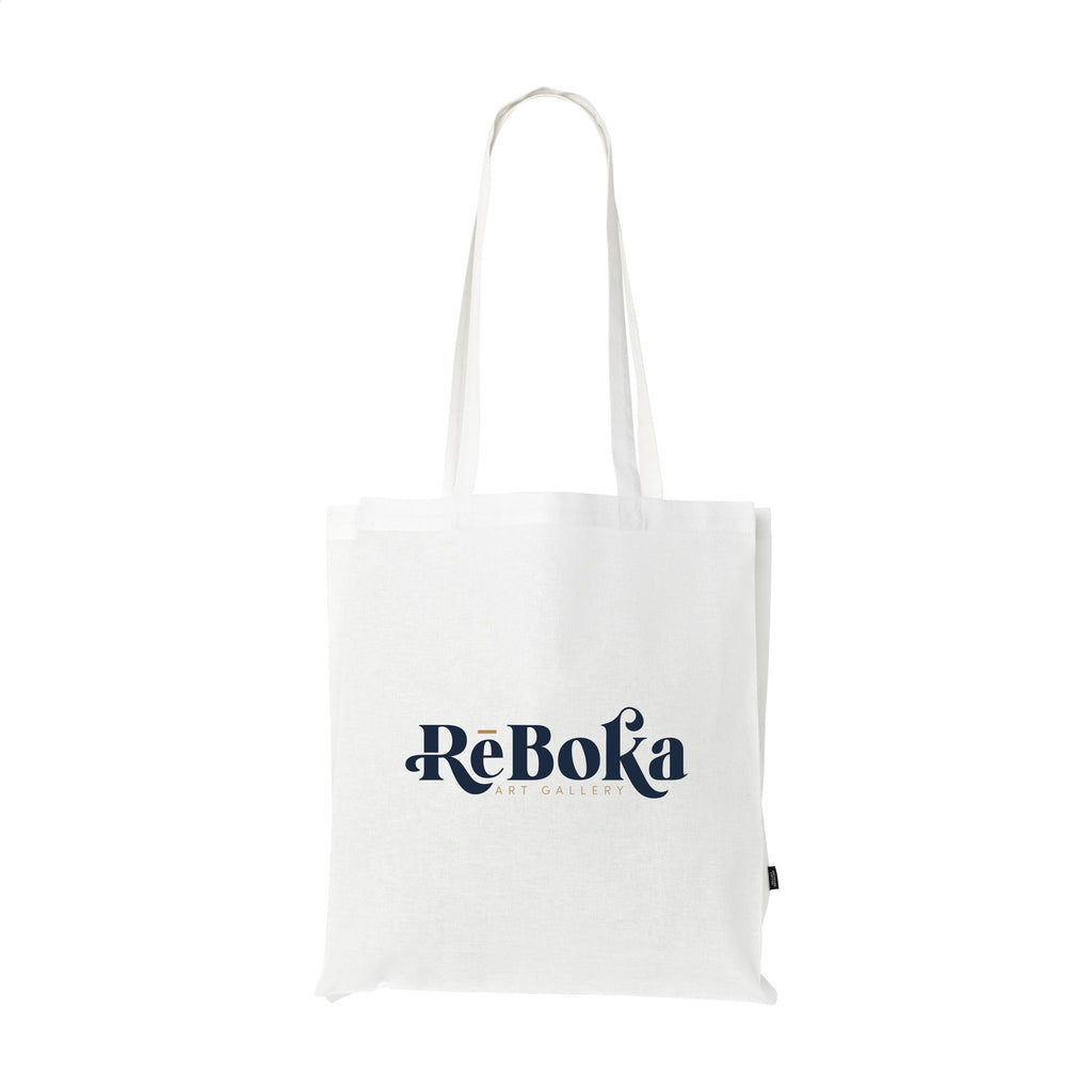 Colour Square Bag GRS Recycled Cotton (150 g/m²) Tasche - Weiß - Produktbild der Einfache Taschen Kollektion