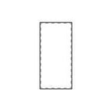 Bild der Druckfläche von Sublimation auf beiden Seiten 240 x 250 mm 4349