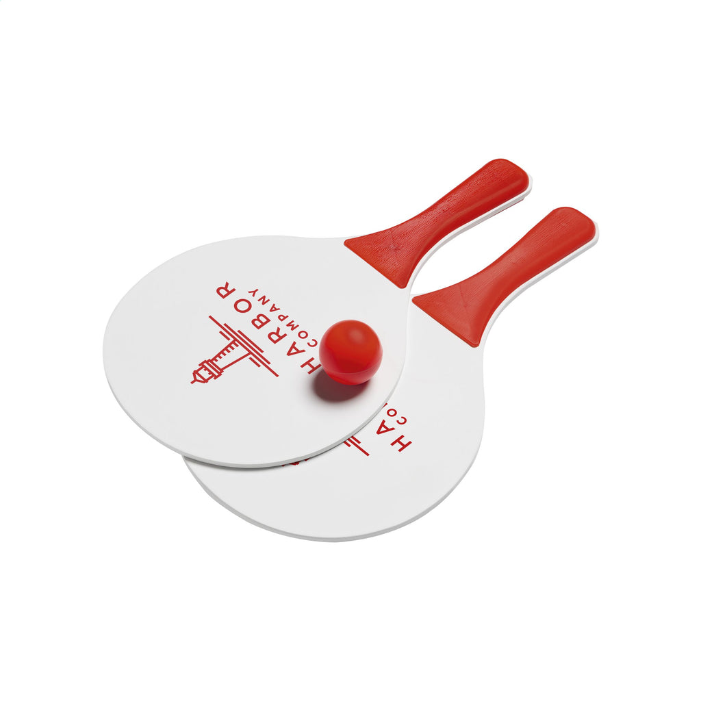 BeachTennis Small Size Strandspiel - Rot - Produktbild der Firmengeschenke Kollektion