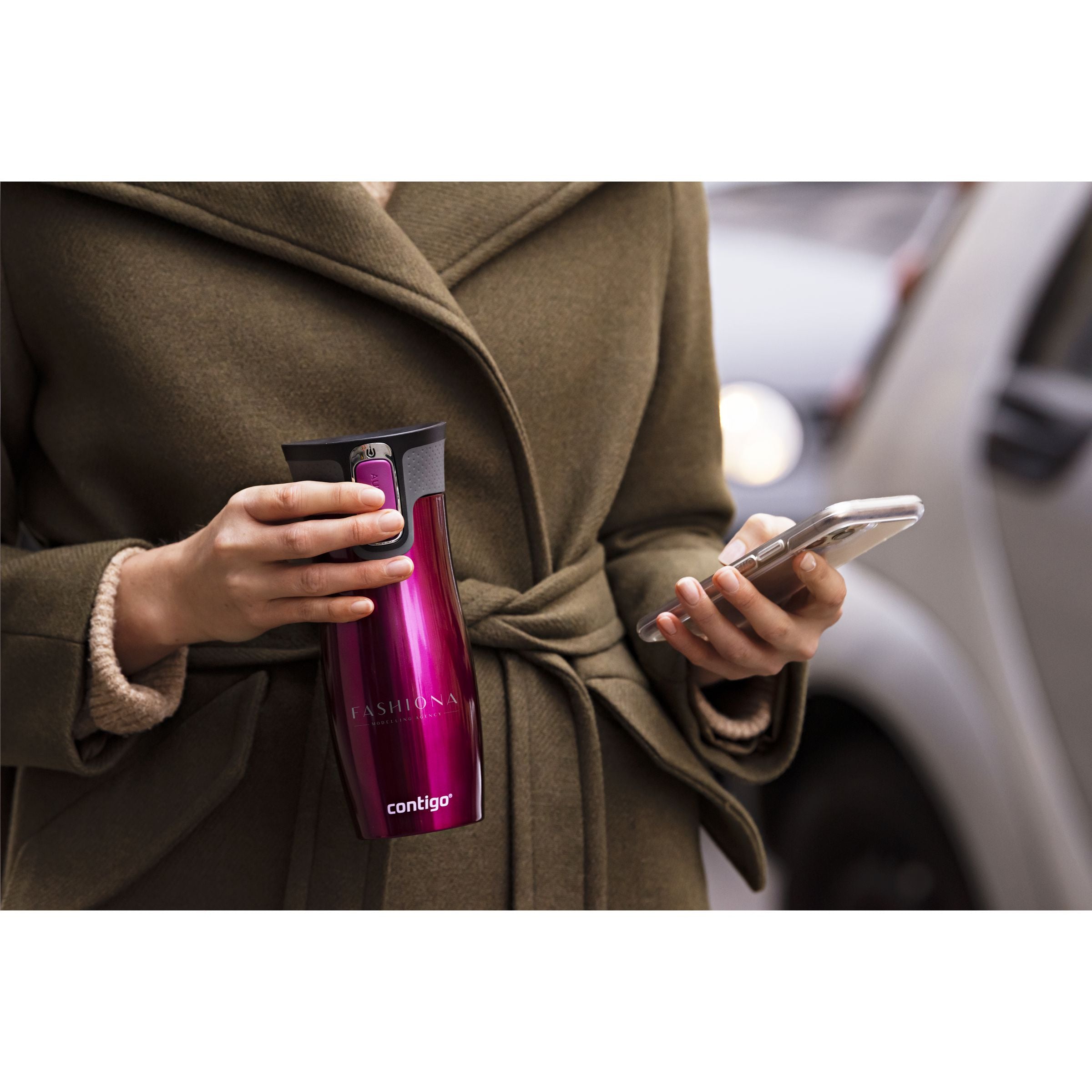 Contigo® Westloop Mug 470 ml Thermobecher - Magenta - Galerieansicht 7