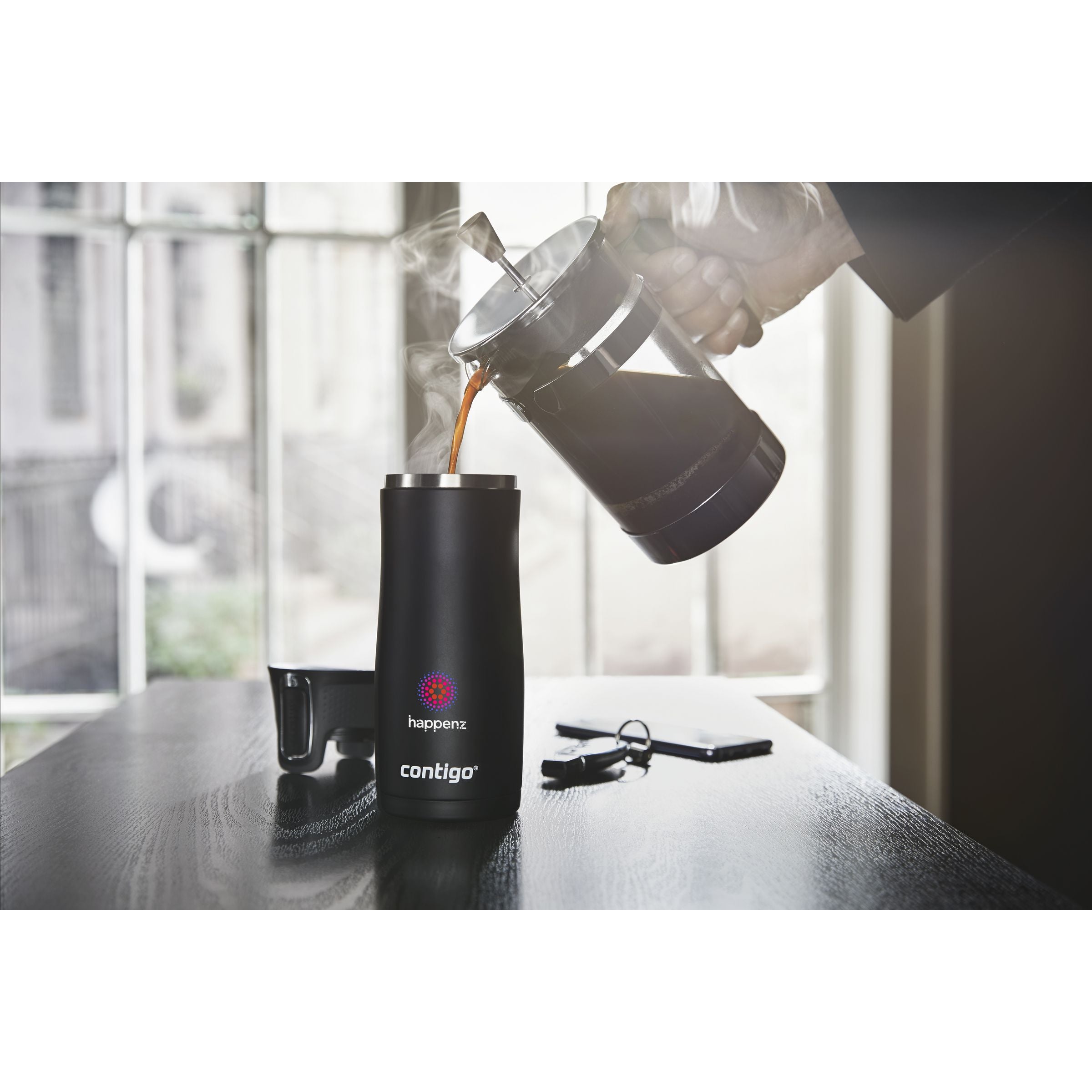 Contigo® Westloop Mug 470 ml Thermobecher - Schwarz - Galerieansicht 7