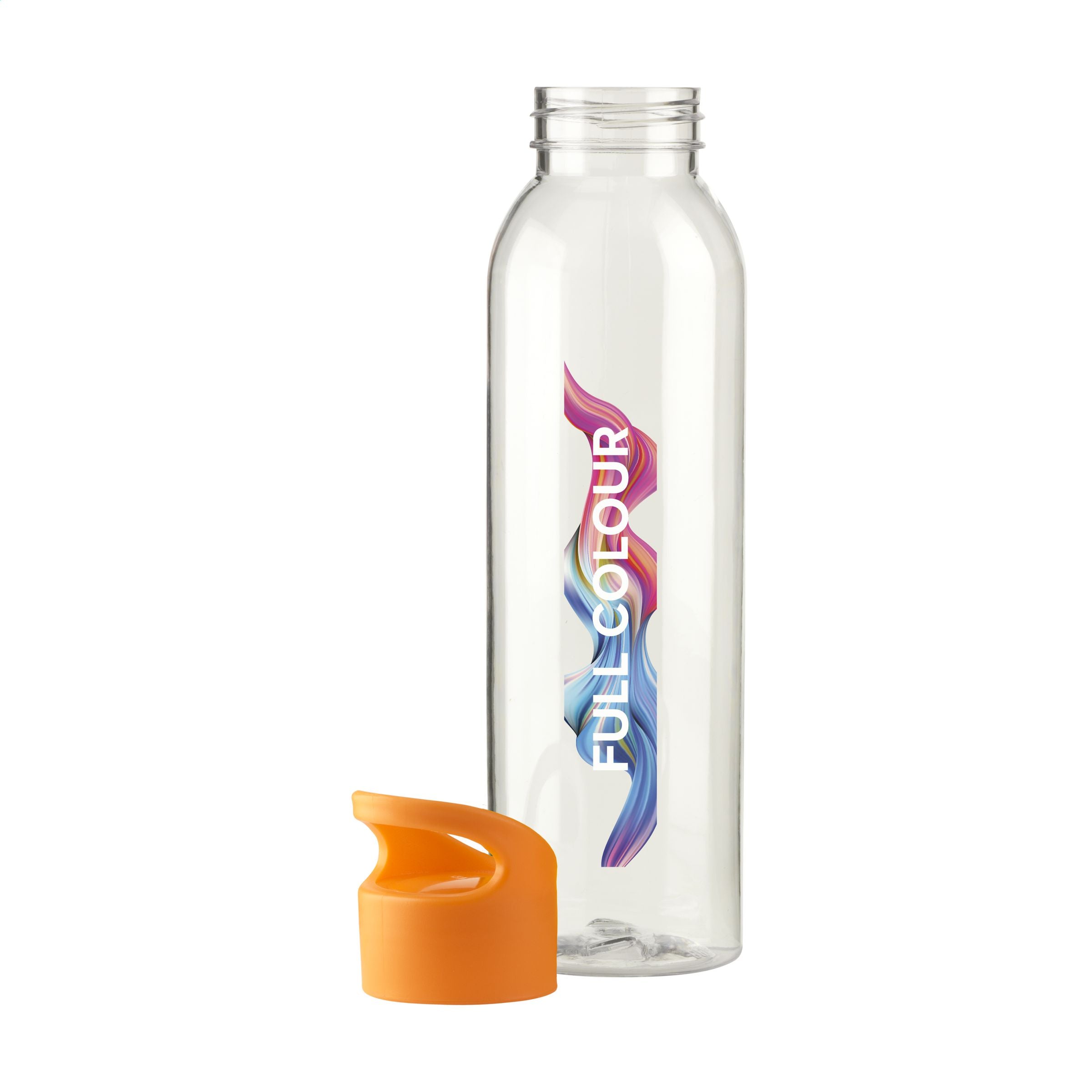Sirius 650 ml Trinkflasche - Transparent/Orange - Galerieansicht 2