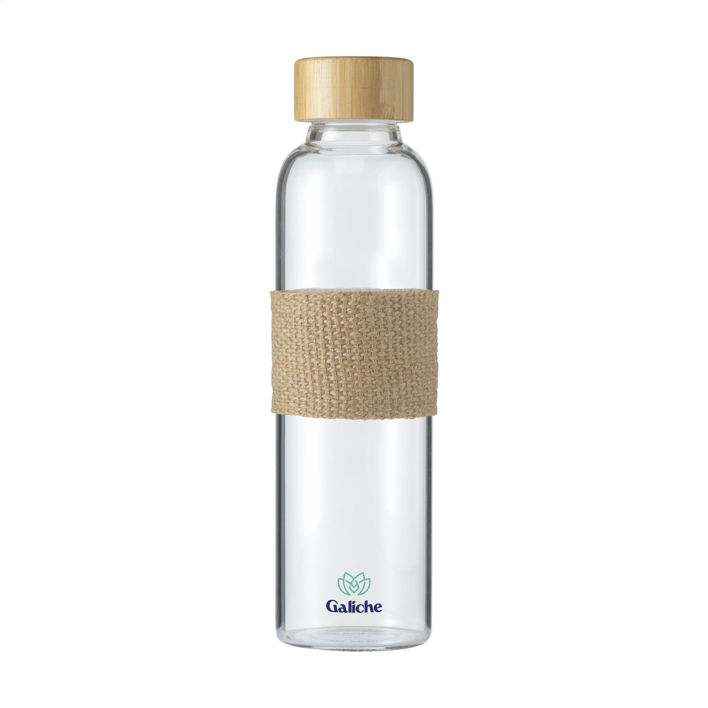 Senga Glass Bamboo 500 ml Trinkflasche - Bambus - Produktbild der Sustainable Kollektion