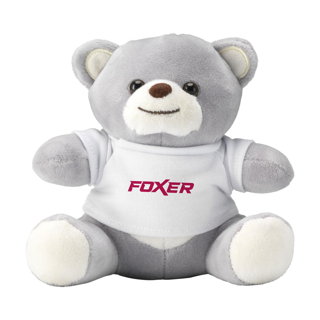 Billy Bear Mini Size Stofftier - Grau - Produktbild der Firmengeschenke Kollektion