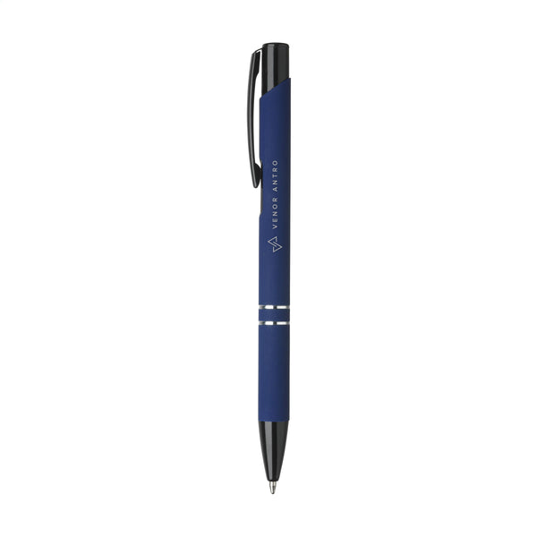 Ebony Rubberised Kugelschreiber - Dunkelblau Ebony Rubberised Kugelschreiber - Dunkelblau