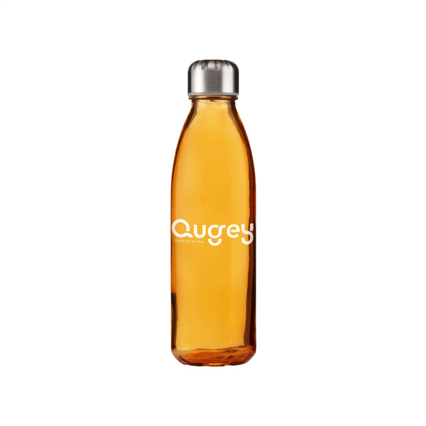 Topflask Glass 650 ml Trinkflasche - Orange Topflask Glass 650 ml Trinkflasche - Orange
