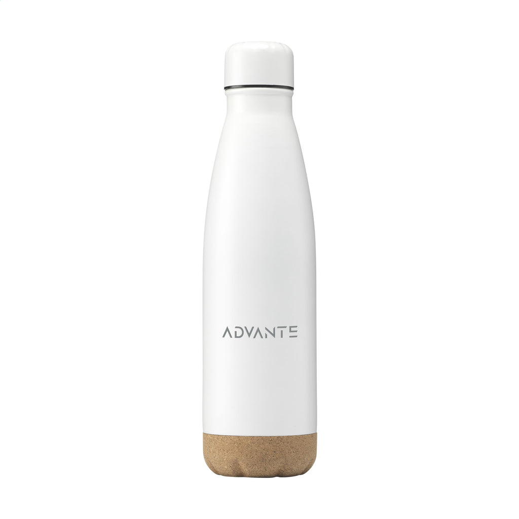 Topflask Cork 470 ml Trinkflasche - Weiß - Produktbild der Thermosflaschen Kollektion