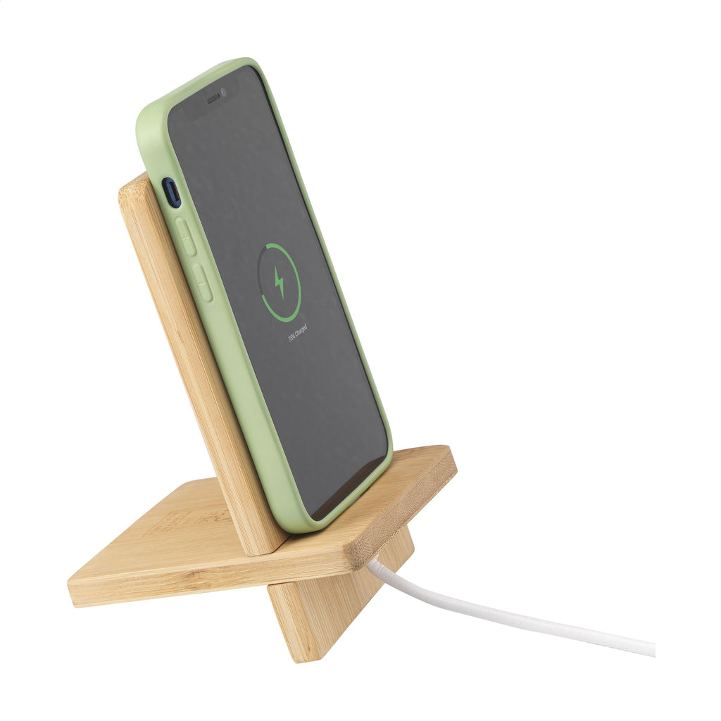 Miyo Bamboo Phone Stand Handyhalterung - Bambus - Produktbild der Handyzubehör Kollektion