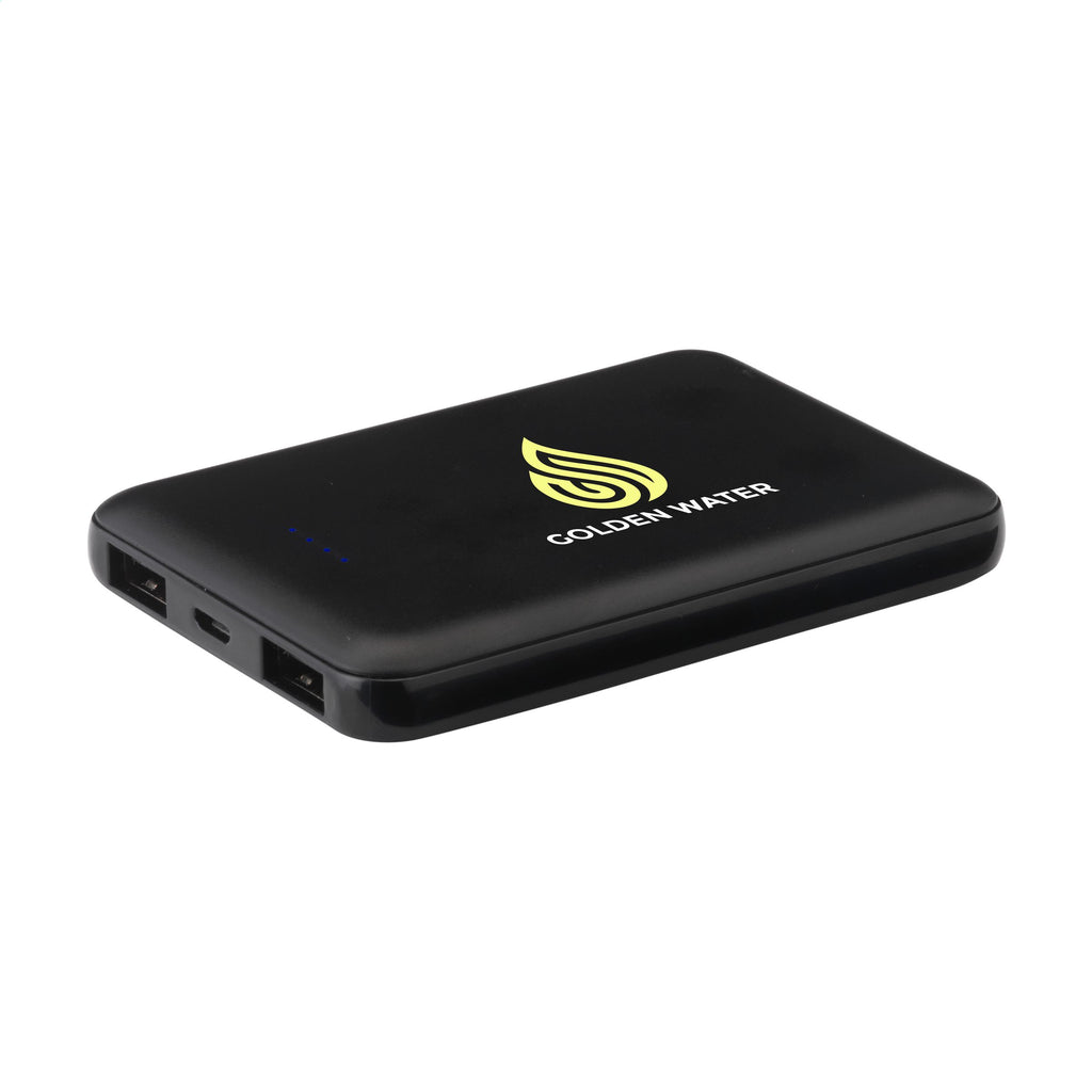 PocketPower 5000 RCS Recycled Powerbank - Schwarz - Produktbild der Powerbanks Kollektion