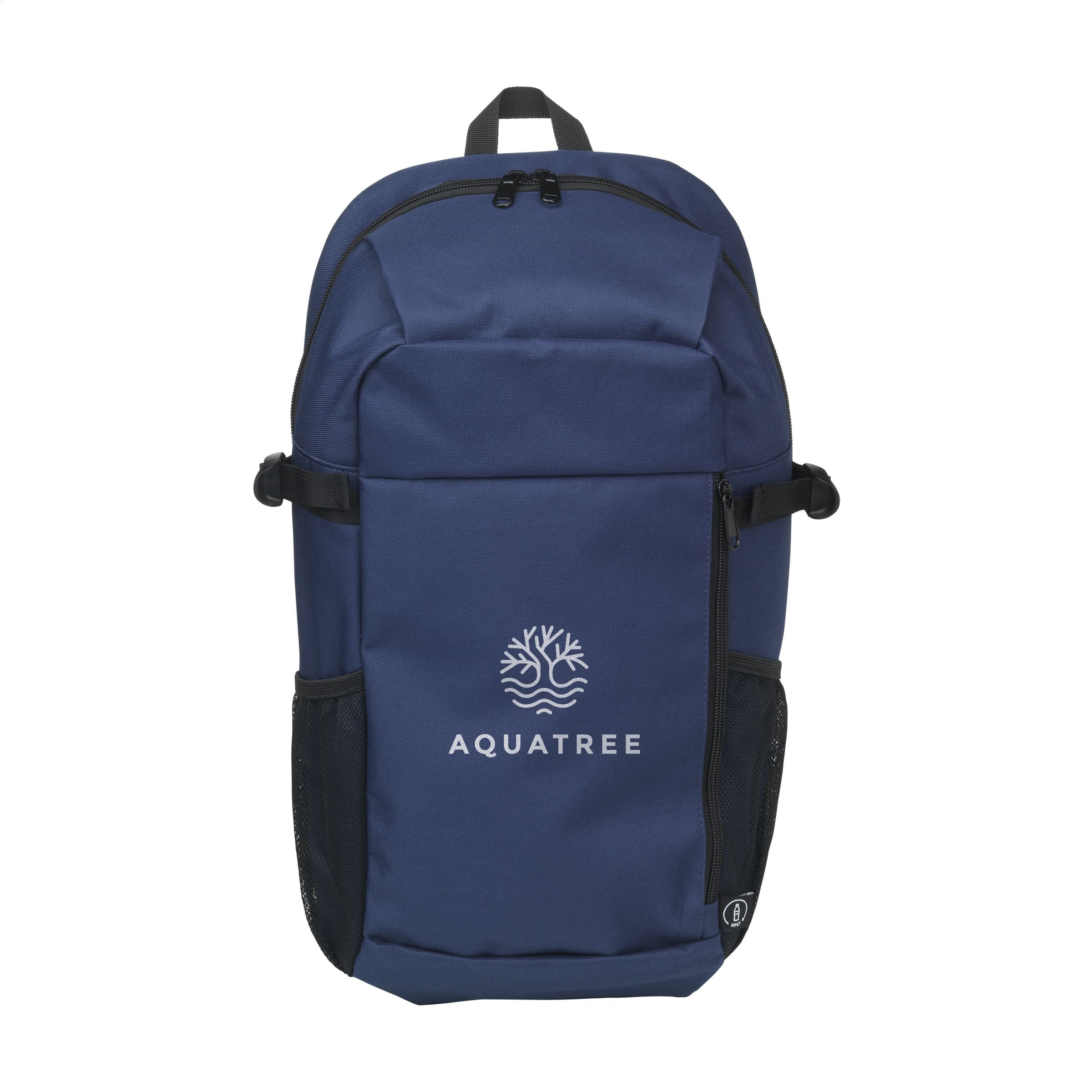 12 l WyattTrail GRS RPET Backpack Rucksack - Navy - Galerieansicht 6