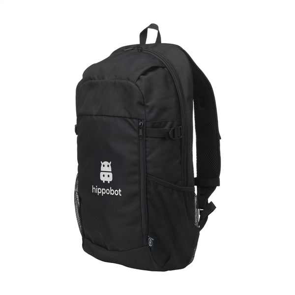 12 l WyattTrail GRS RPET Backpack Rucksack - Schwarz 12 l WyattTrail GRS RPET Backpack Rucksack - Schwarz