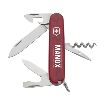 Victorinox Spartan Taschenmesser - Transparent Rot Victorinox Spartan Taschenmesser - Transparent Rot
