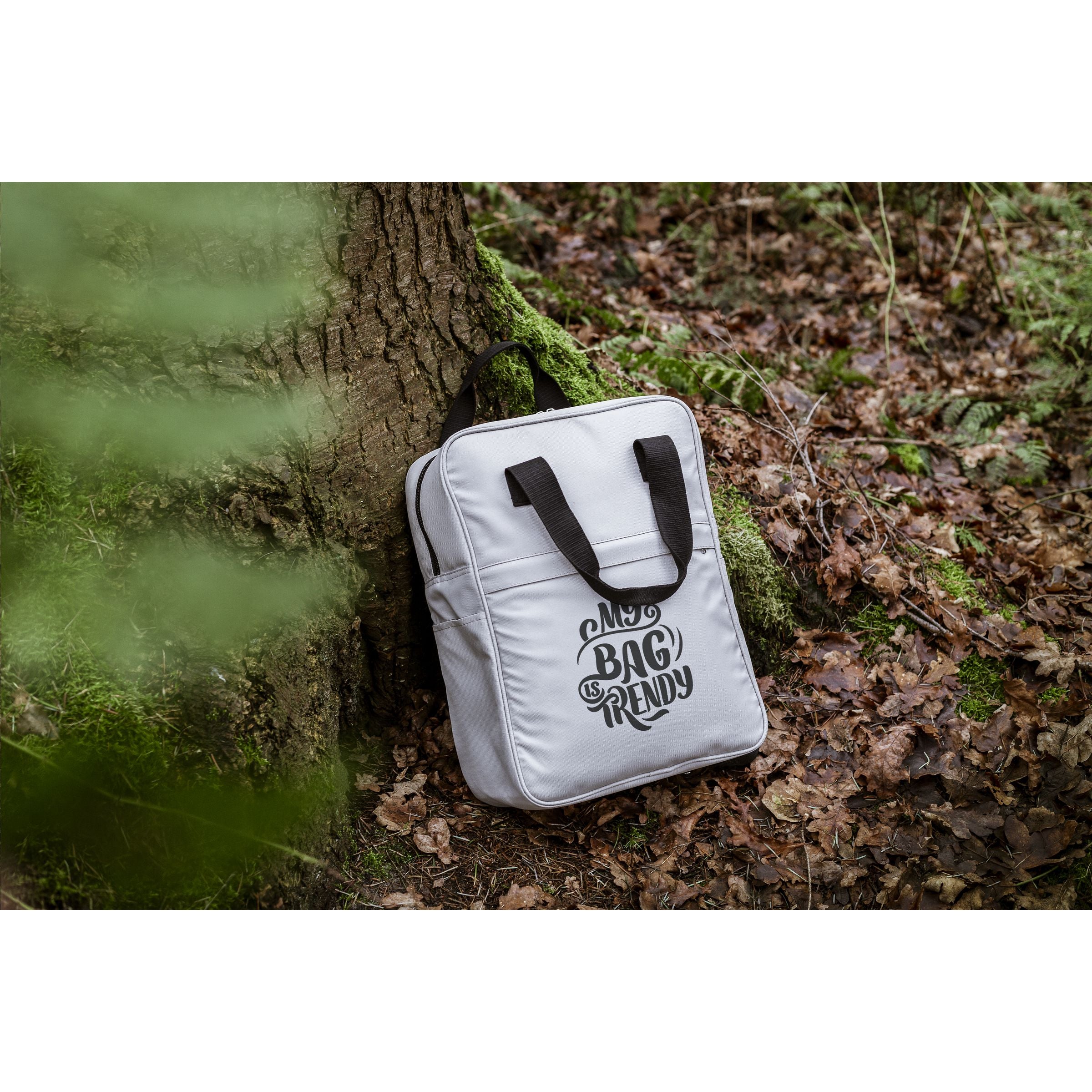 Vidar RPET Backpack Rucksack - Hellgrau - Galerieansicht 6
