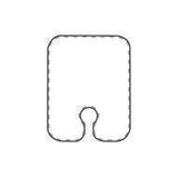 Bild der Druckfläche von Digitaldruck maßgeschneiderte Karte vollfarbig 85 x 108 mm 7821