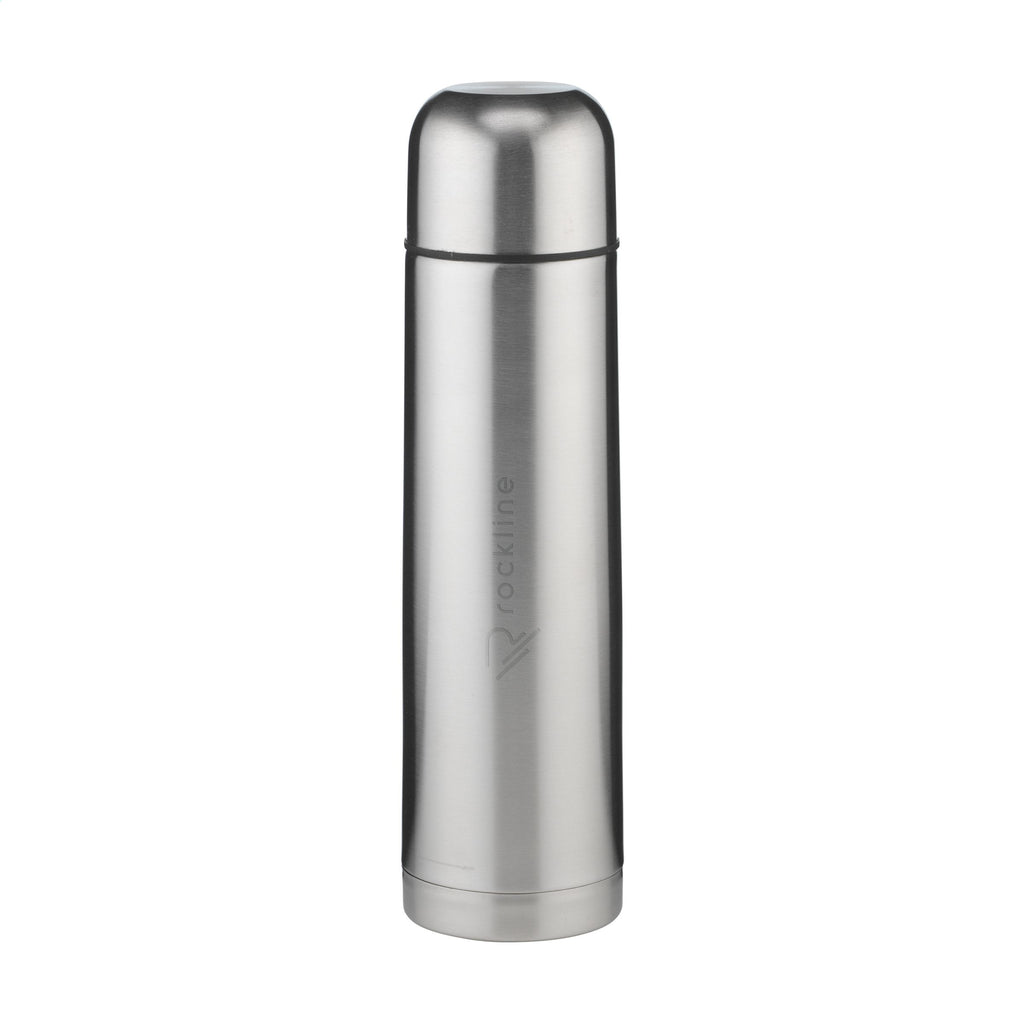 Thermotop Midi RCS Recycled Steel 1000 ml Termoflasche - Silber - Produktbild der Thermosflaschen Kollektion