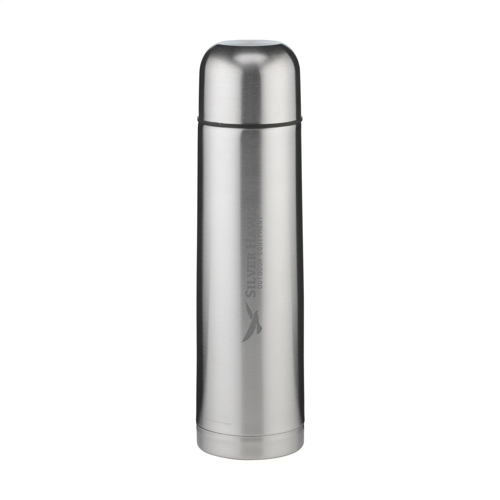 Thermotop Maxi 1000 ml Thermoflasche - Silber - Produktbild der Thermosflaschen Kollektion