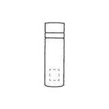 Tampondruck auf der Vorderseite unten 30 x 35 mm W303