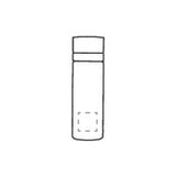 Lasergravur UV auf der Vorderseite unten, individuelle Namen 40 x 40 mm W303