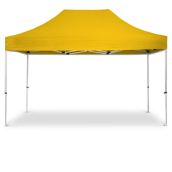 BailenaTents® AluPro40 Faltpavillon (Rahmen + Dach) Gelb 4,5 x 3 m BailenaTents® AluPro40 Faltpavillon (Rahmen + Dach) Gelb 4,5 x 3 m