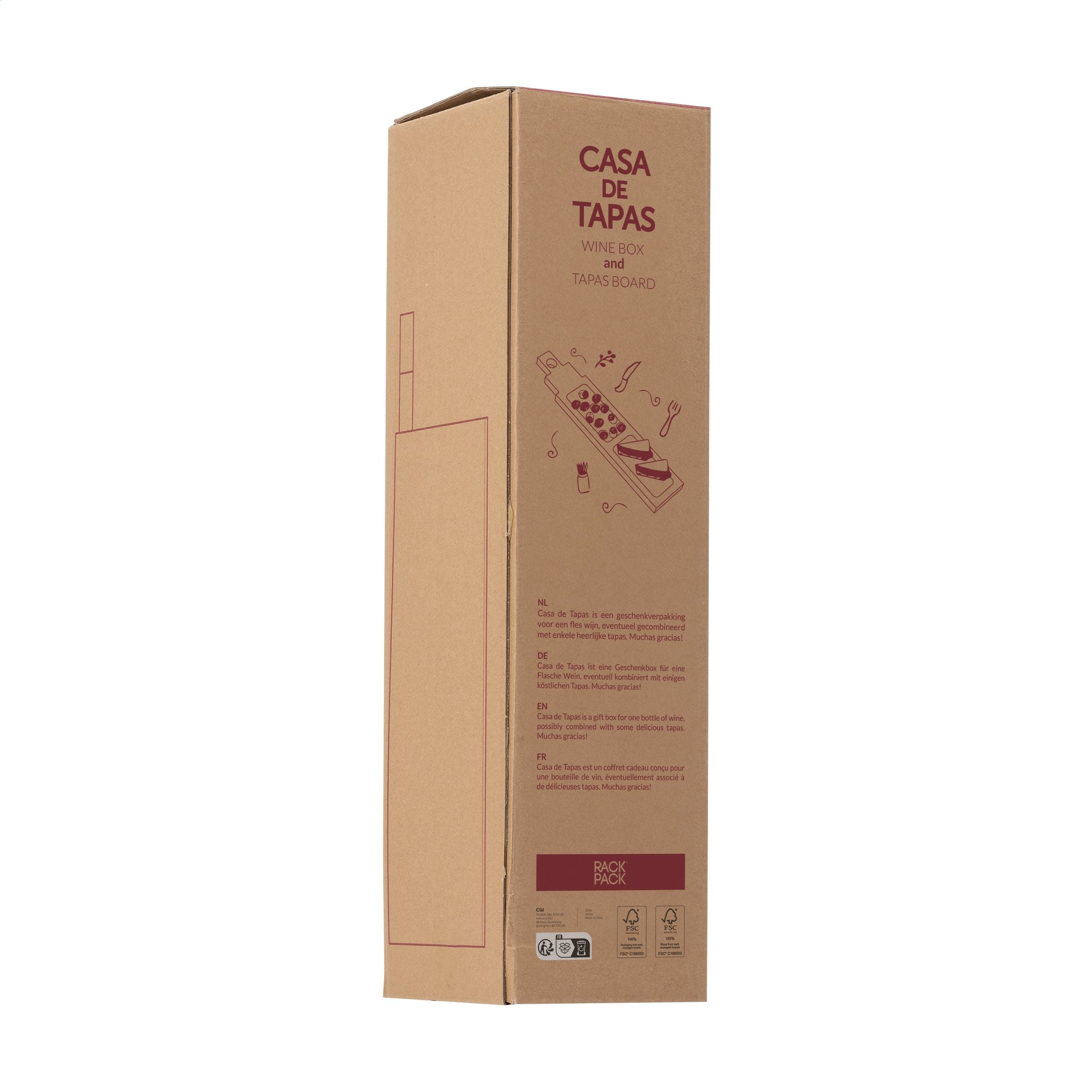 Rackpack Casa de Tapas Small - Holz - Galerieansicht 6