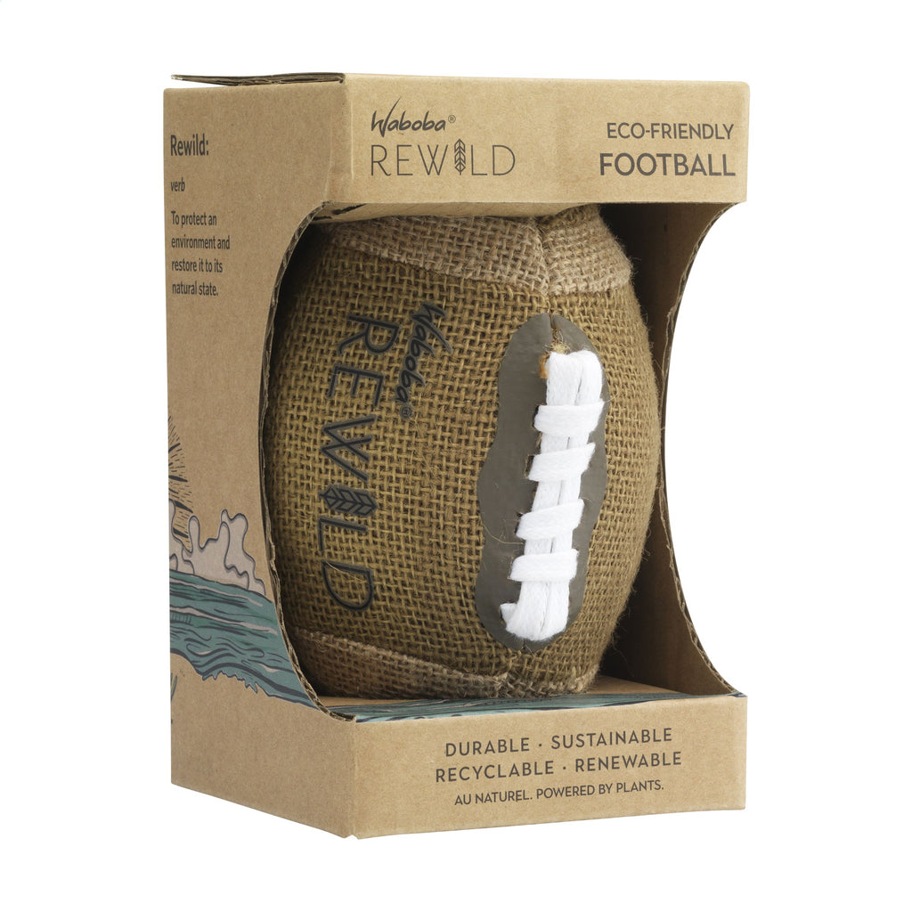Waboba Sustainable Sport item 15 cm - American Football - Natur - Produktbild der Spielwaren und Spiele Kollektion
