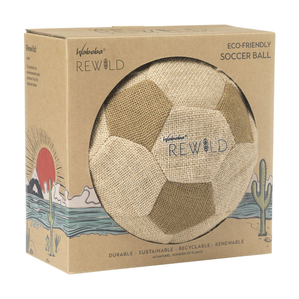 Waboba Sustainable Sport item - Soccerball Fußball - Natur - Produktbild der Spielwaren und Spiele Kollektion