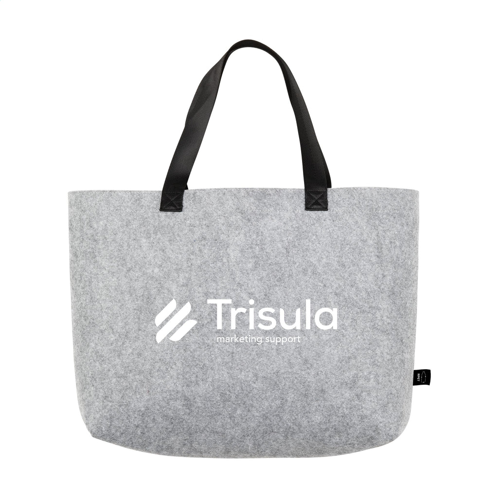 GRS RPET Felt Shoulder Bag Schultertasche - Grau - Produktbild der Einfache Taschen Kollektion