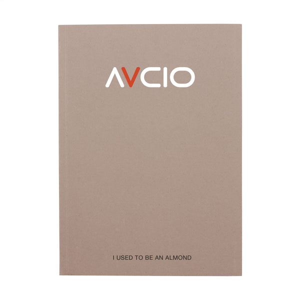 Notizbuch Agricultural Waste A5 - Softcover 100 Blatt - Almond Notizbuch Agricultural Waste A5 - Softcover 100 Blatt - Almond