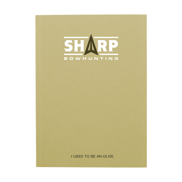 Notizbuch Agricultural Waste A5 - Softcover 100 Blatt - Olive Notizbuch Agricultural Waste A5 - Softcover 100 Blatt - Olive