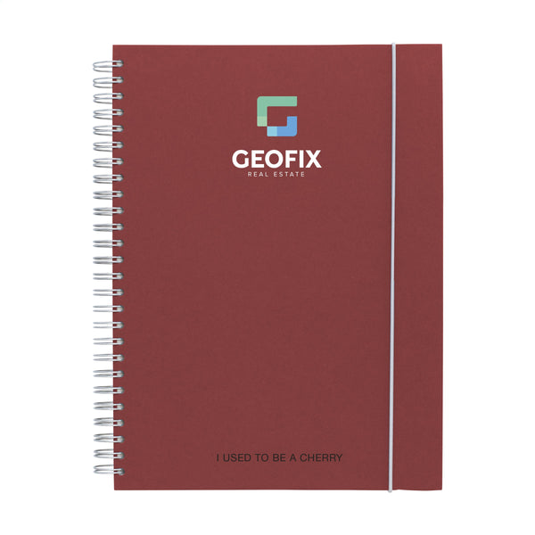 Notizbuch Agricultural Waste A5 - Hardcover 100 Blatt - Cherry Notizbuch Agricultural Waste A5 - Hardcover 100 Blatt - Cherry
