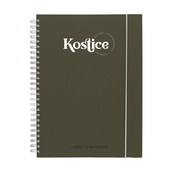 Notizbuch Agricultural Waste A5 - Hardcover 100 Blatt - Kaffee Notizbuch Agricultural Waste A5 - Hardcover 100 Blatt - Kaffee