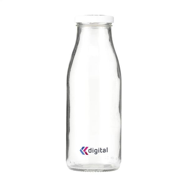 Glassy Recycled Bottle 500 ml Trinkflasche - Weiß Glassy Recycled Bottle 500 ml Trinkflasche - Weiß