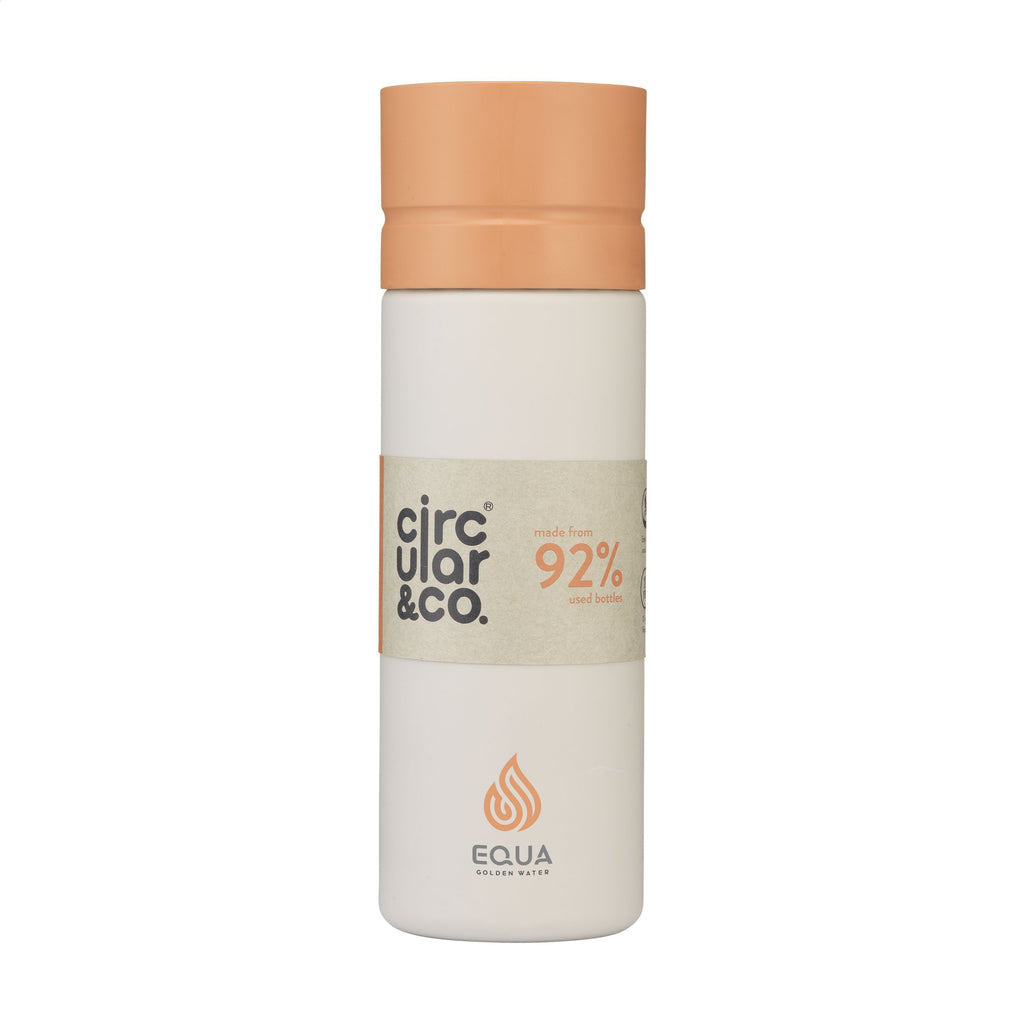 Circular&Co Reusable Bottle 600 ml Wasserflasche - Grau/orange - Produktbild der Sustainable Kollektion