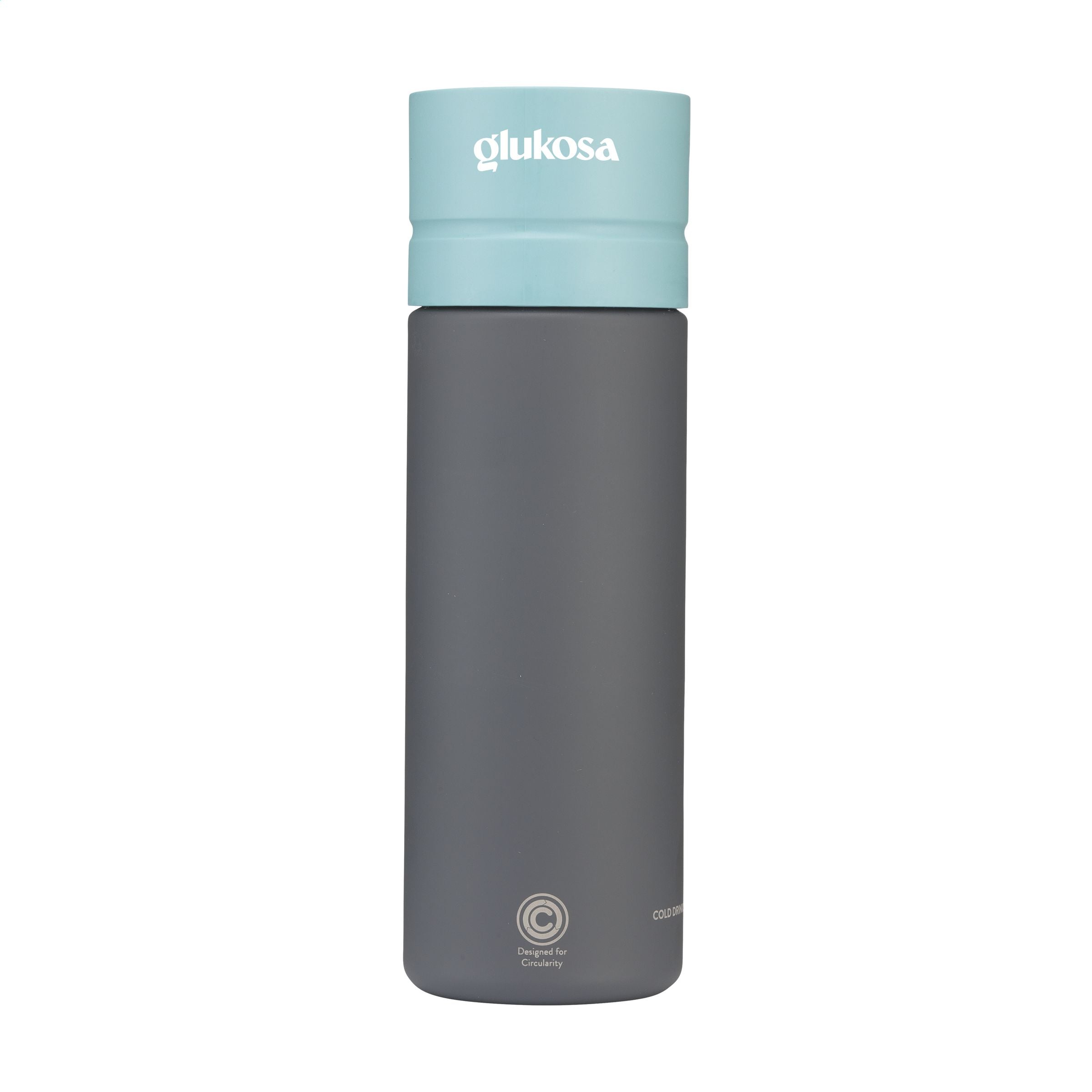 Circular&Co Reusable Bottle 600 ml Wasserflasche - Schwarz/Blau - Galerieansicht 3