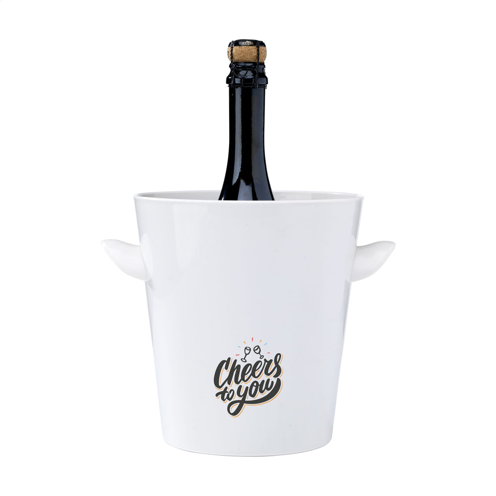 Plastic Bank Champagne Cooler seau à glace - Weiß - Produktbild der Weinzubehör Kollektion