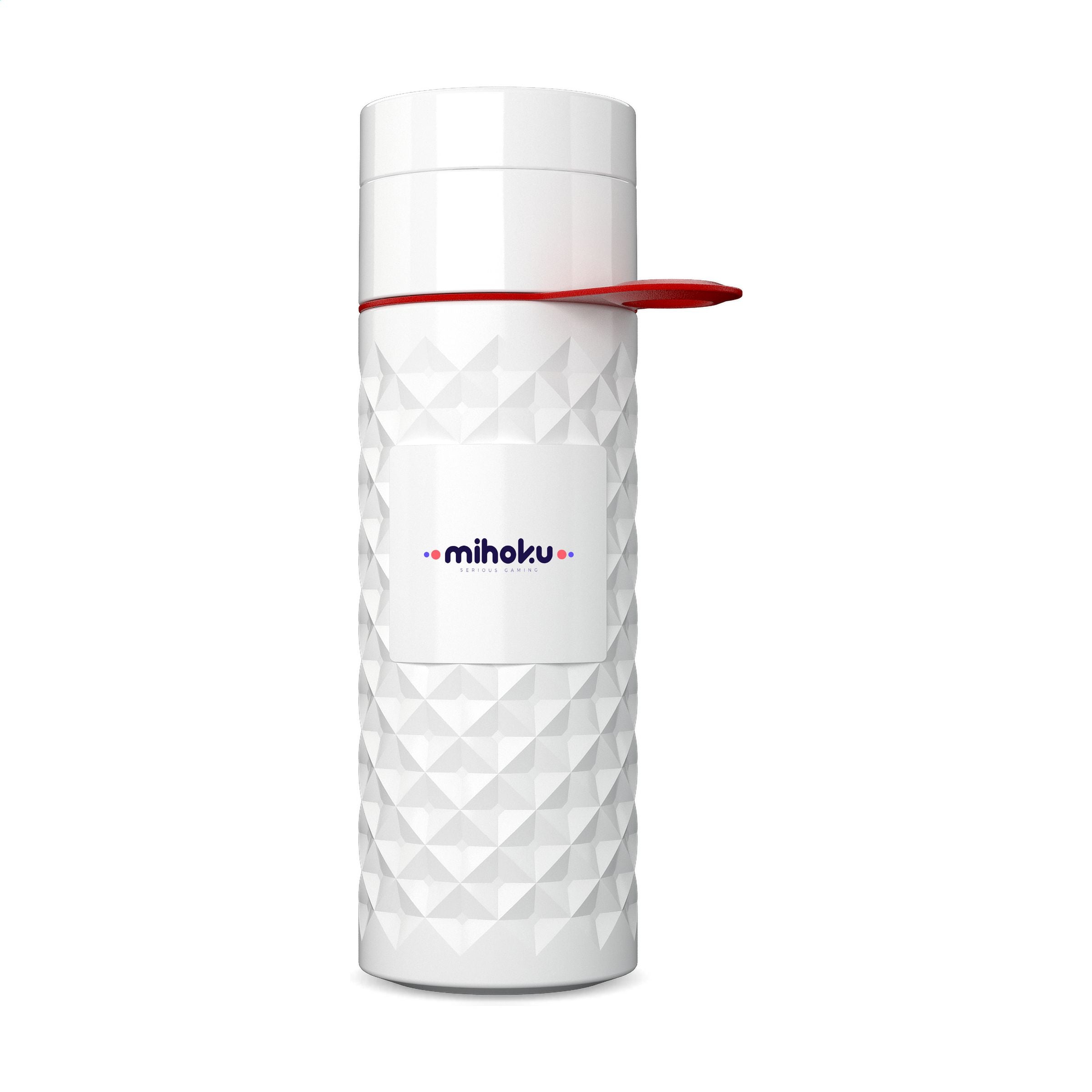 Join The Pipe Nairobi Ring Bottle White 500 ml Flasche - Weiß/Rot - Galerieansicht 1