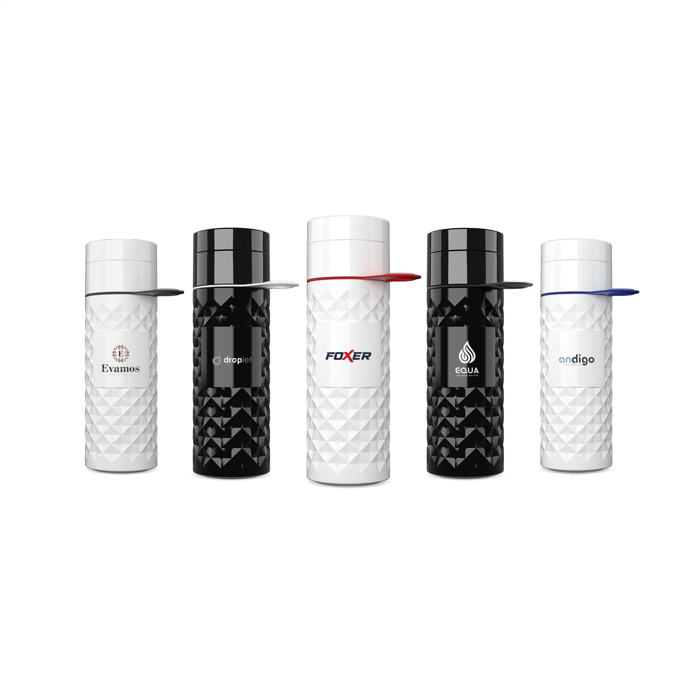 Join The Pipe Nairobi Ring Bottle White 500 ml Flasche - Weiß/Schwarz - Galerieansicht 3