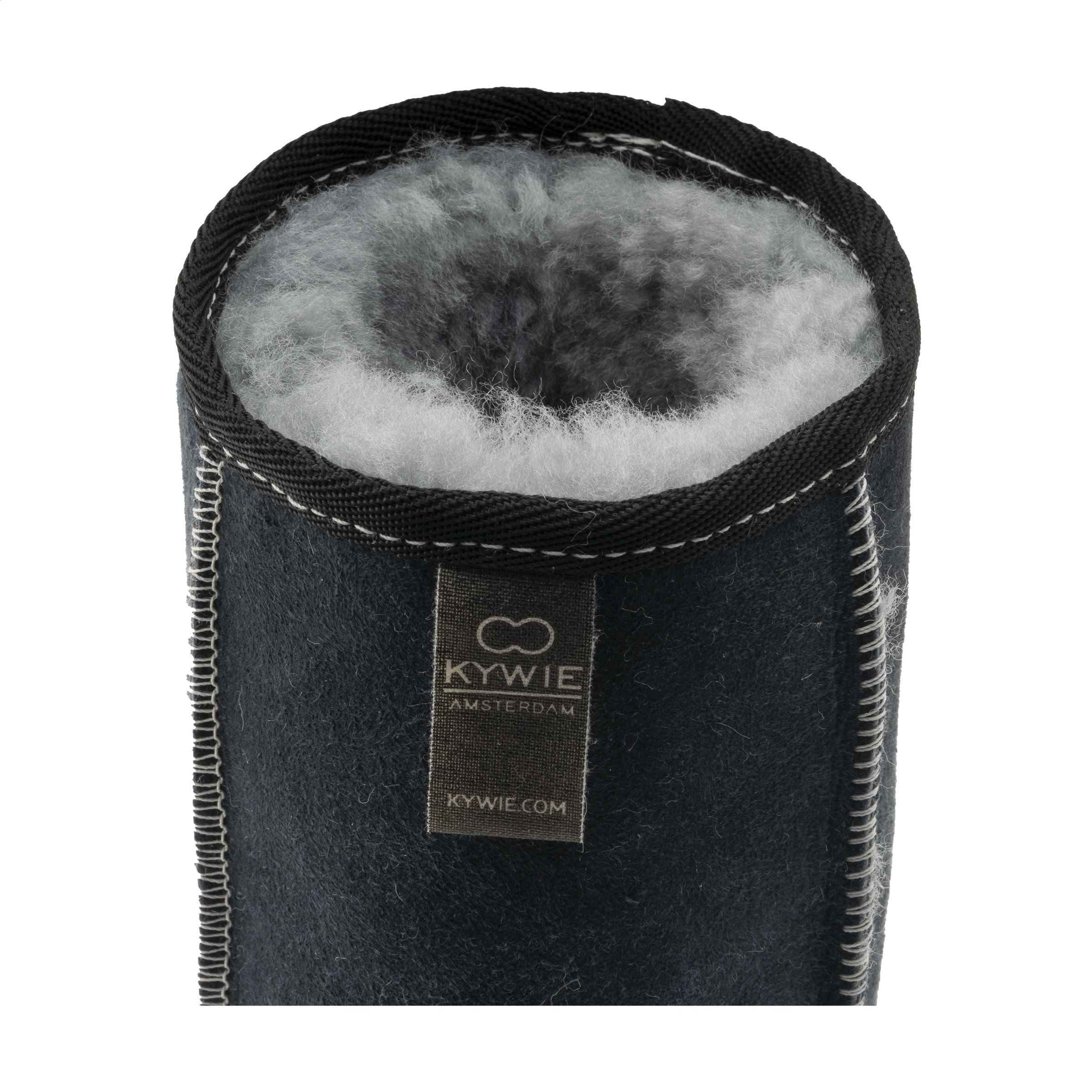 KYWIE Wine Cooler Suede Weinkühler - Dunkelblau - Galerieansicht 2