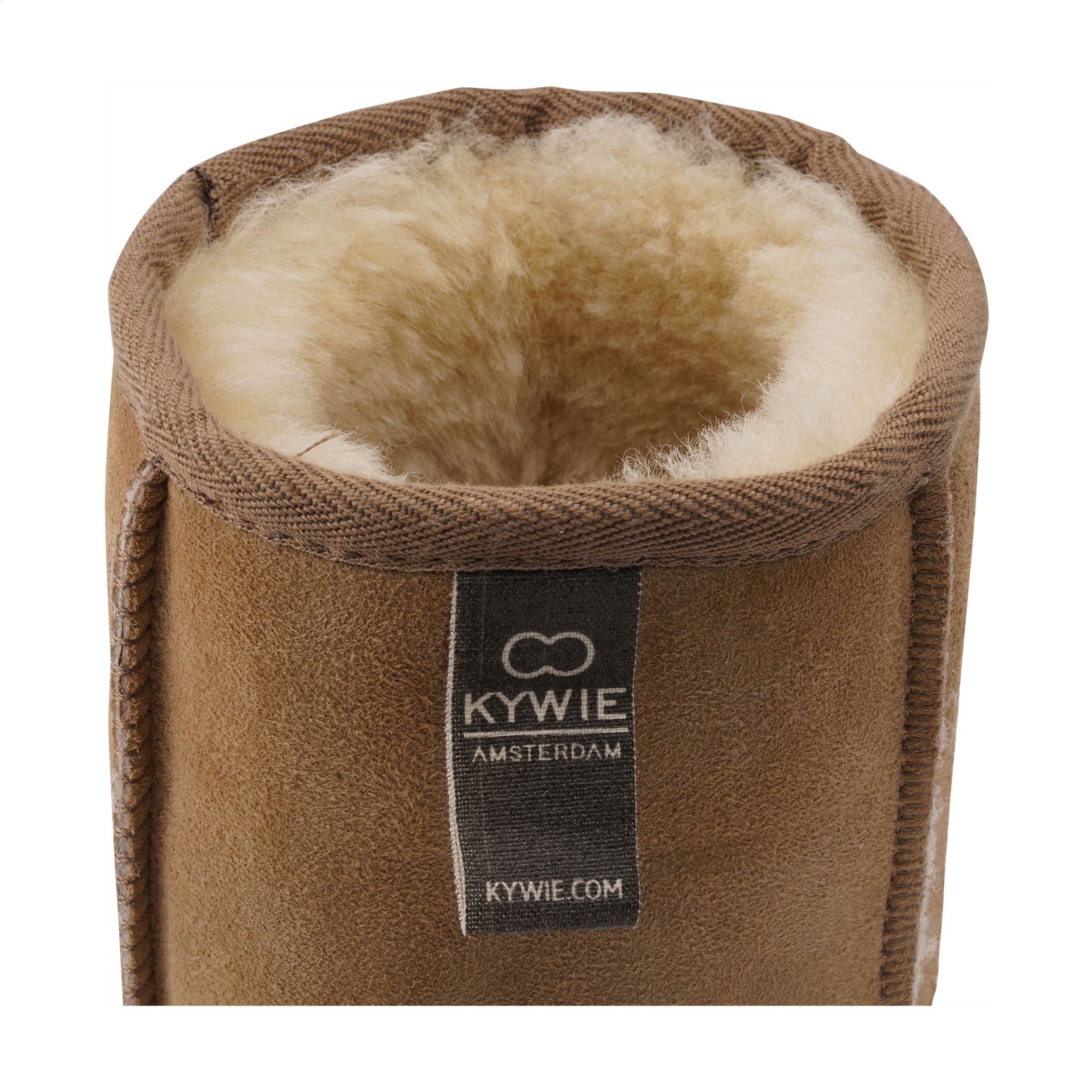 KYWIE Wine Cooler Suede Weinkühler - Camel - Galerieansicht 4