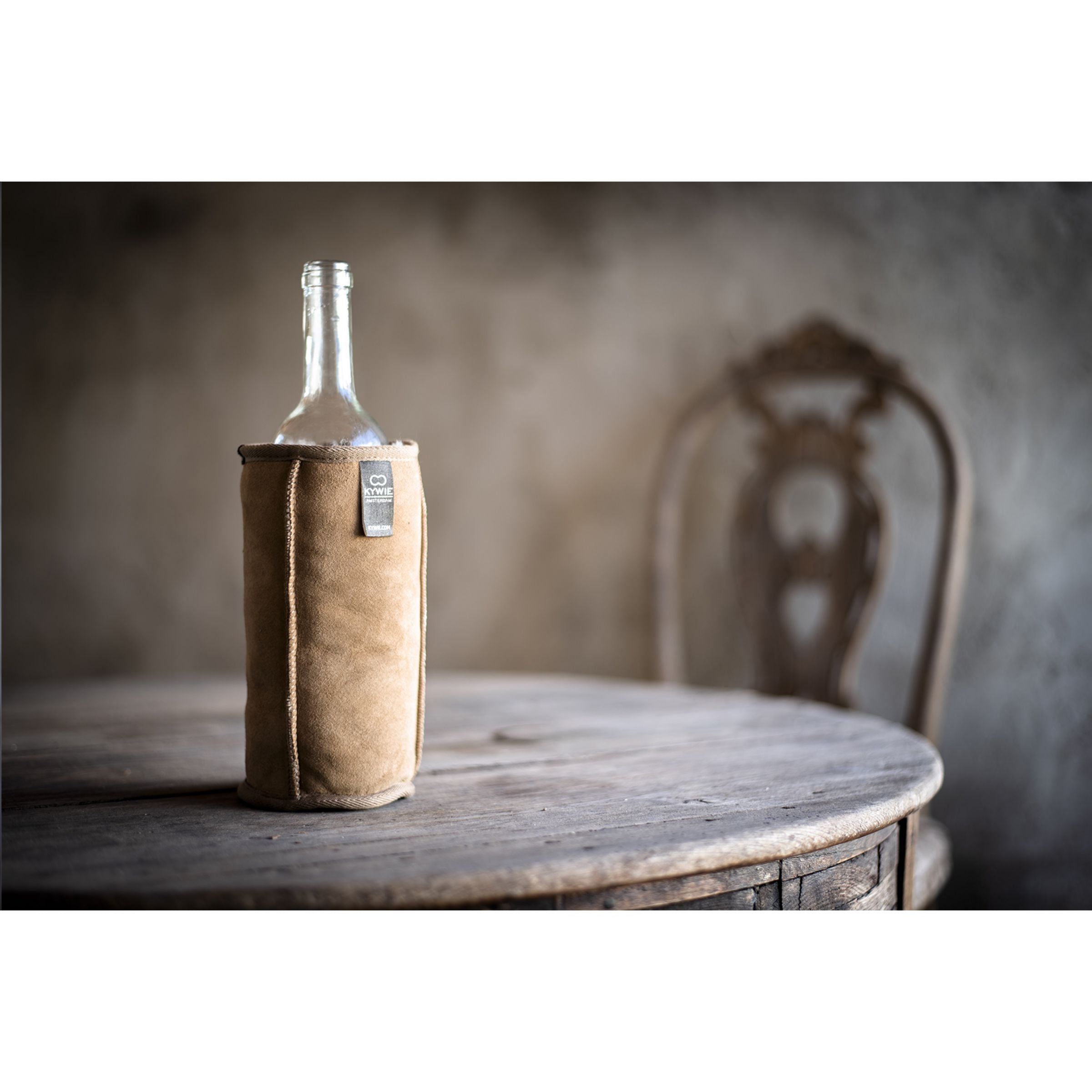 KYWIE Wine Cooler Suede Weinkühler - Camel - Galerieansicht 7