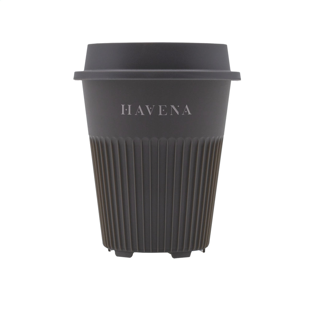 Circular&Co Returnable Cup Lid 227 ml Kaffeebecher - Dunkelgrau - Produktbild der Messen & Events Kollektion