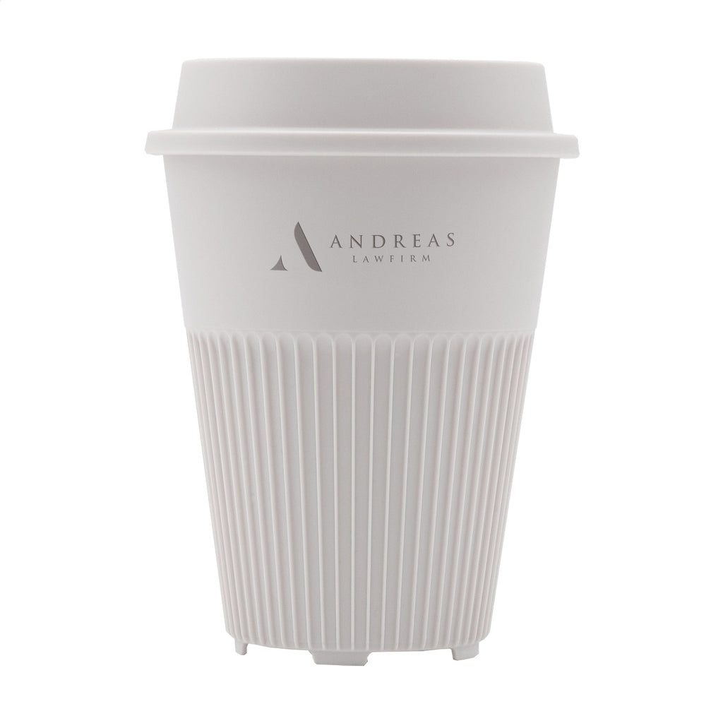 Circular&Co Returnable Cup Lid 340 ml Kaffeebecher - Weiß - Produktbild der Messen & Events Kollektion