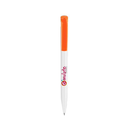 Stilolinea S45 Solid Kugelschreiber - Weiß/Orange