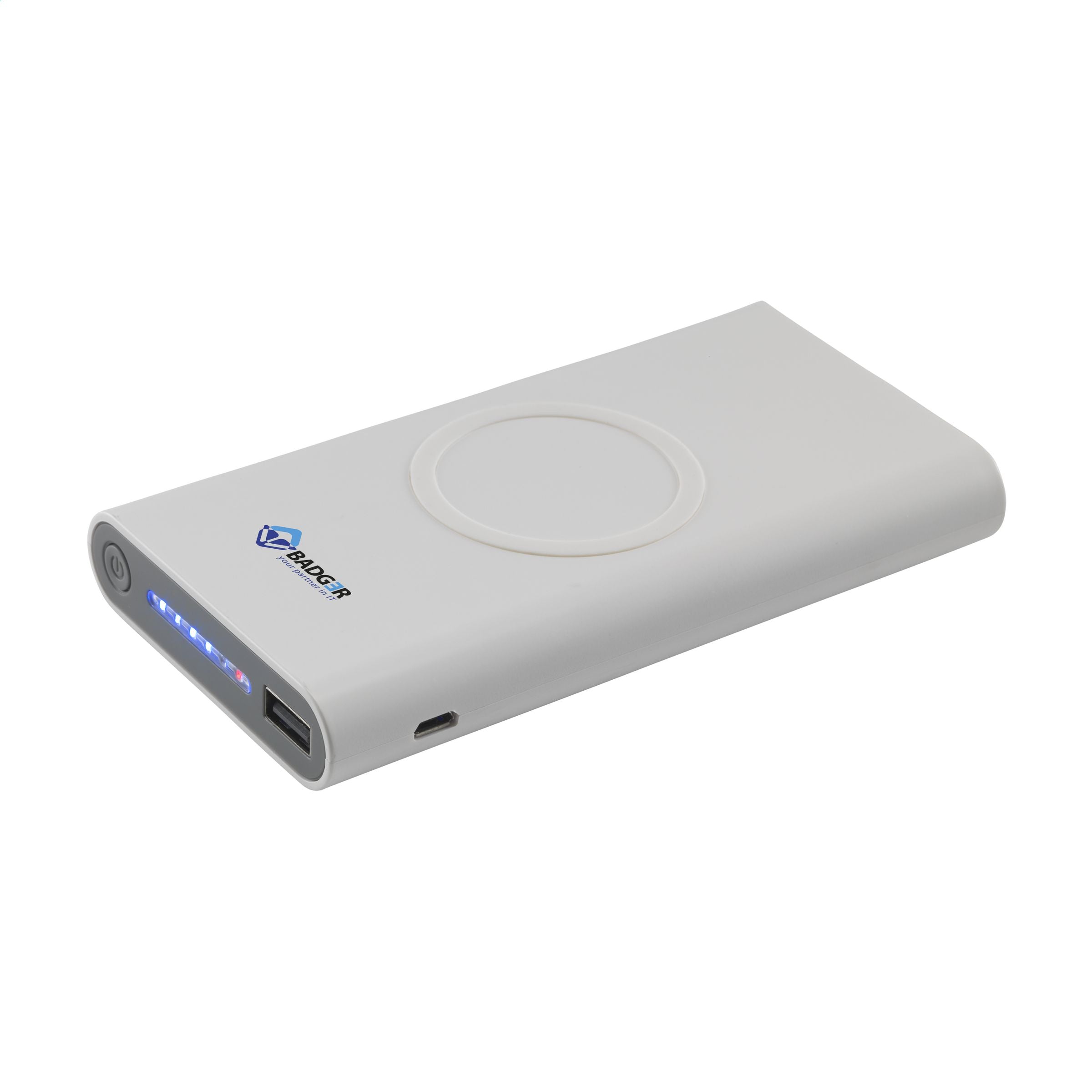 Wireless Powerbank 8000 C kabelloses Ladegerät - Weiß