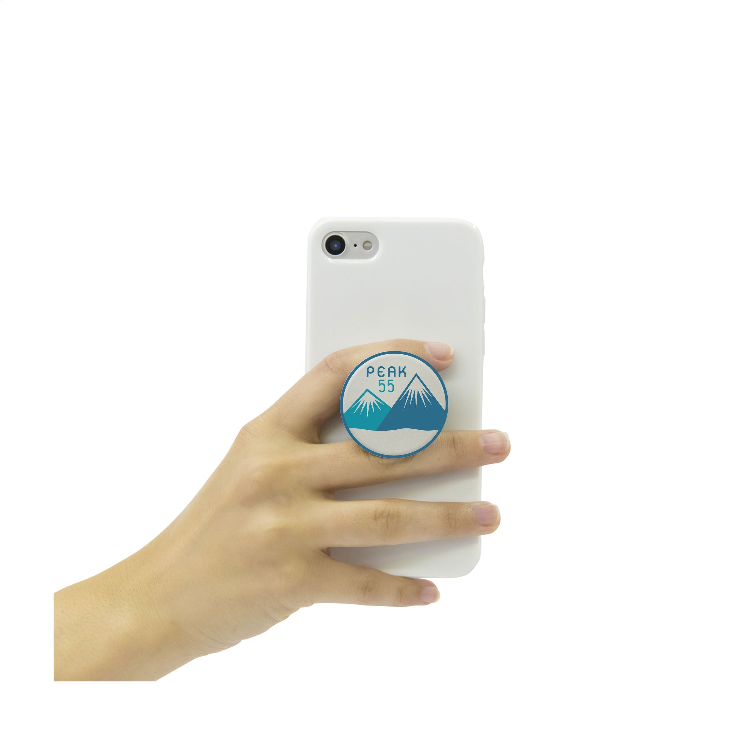 PopSockets® Handyhalter - Grau/Weiβ